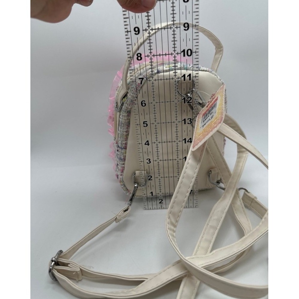 Articulated Doll Woven Mini Backpack Purse - Picture 10 of 11